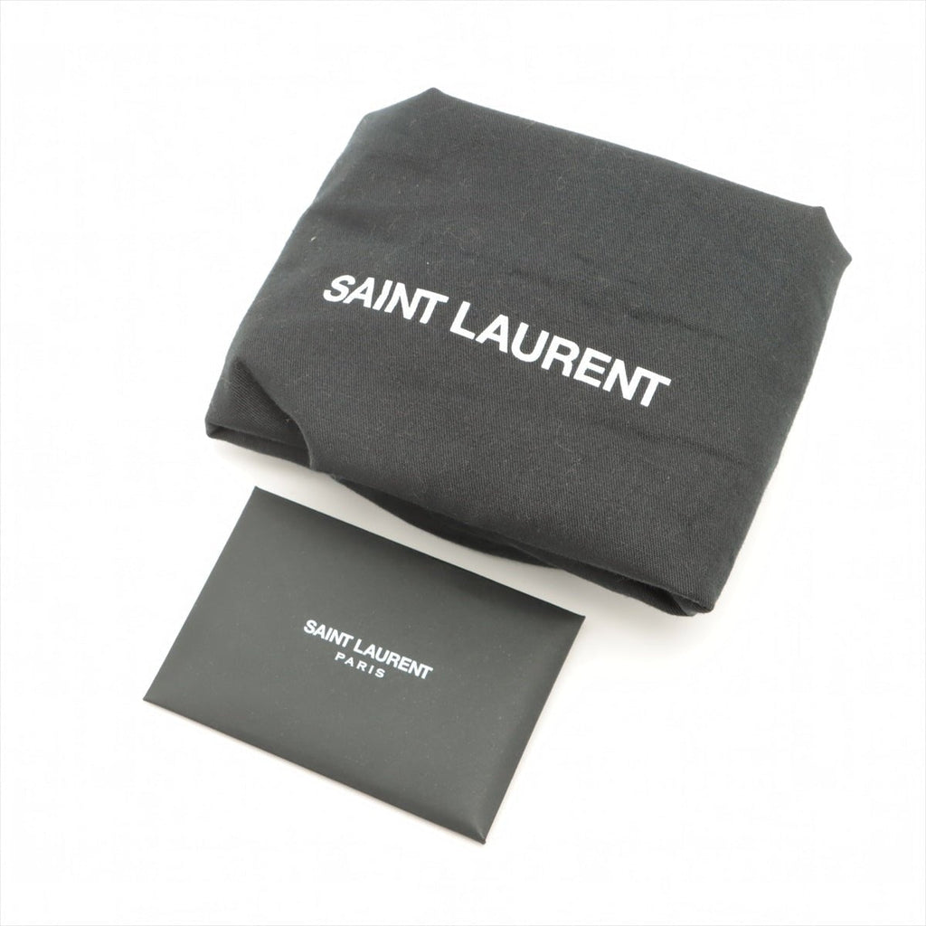 Loulou Small Chain Black Leather