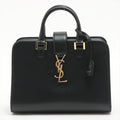 Paris Baby Cabas Leather 2-way Black