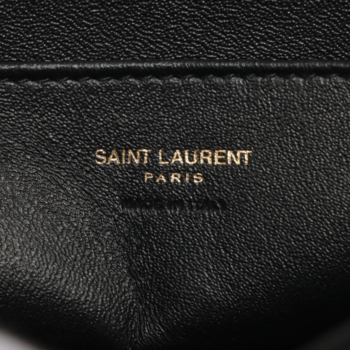 Paris Baby Cabas Leather 2-way Black
