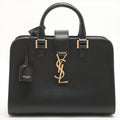 Paris Baby Cabas Leather 2-way Black