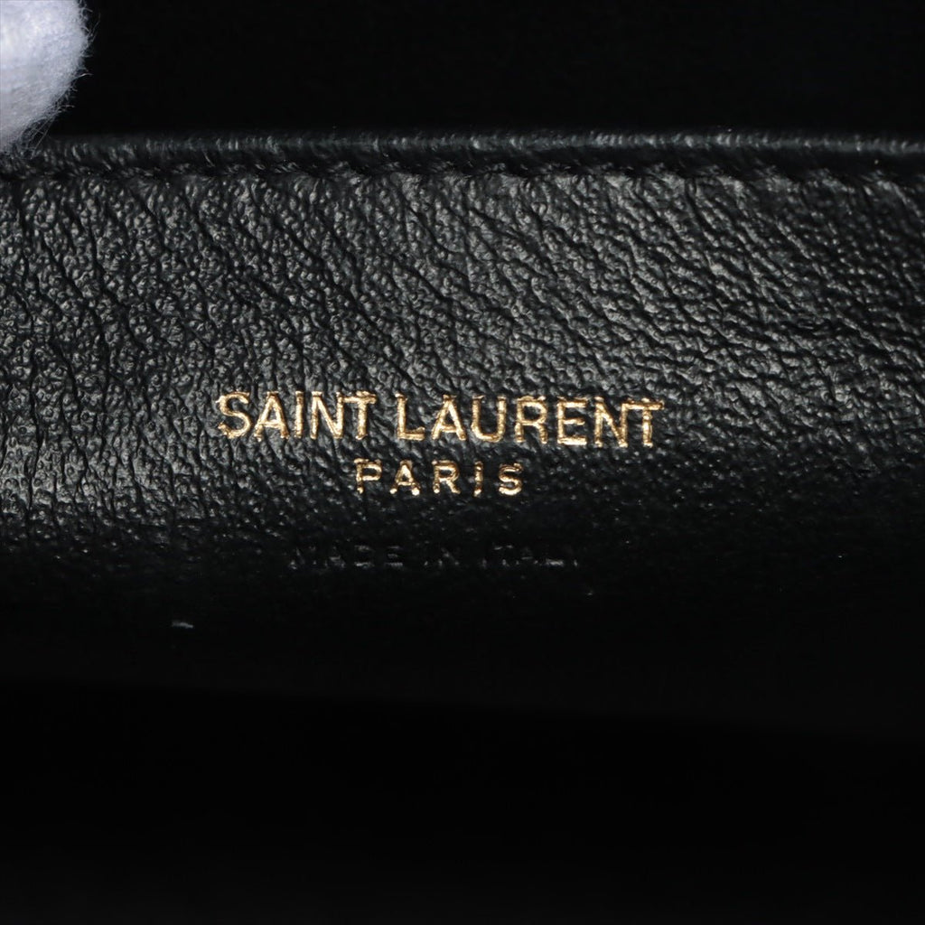 Paris Baby Cabas Leather 2-way Black