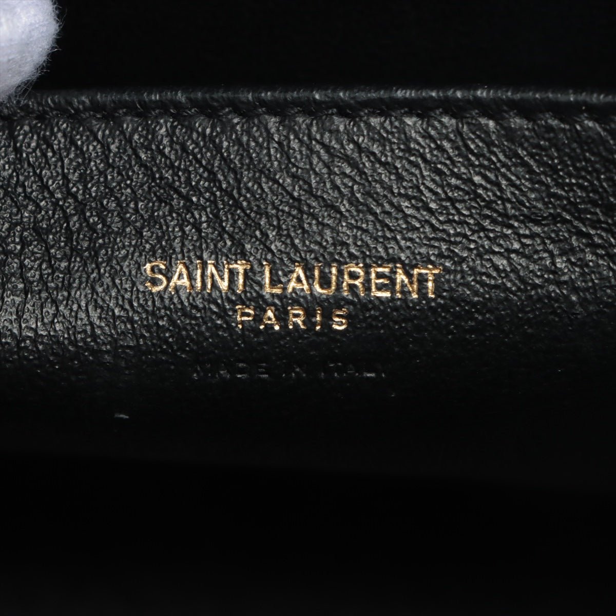 Paris Baby Cabas Leather 2-way Black