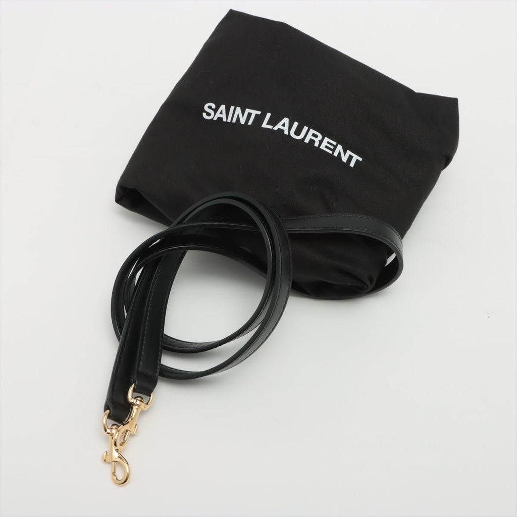 Paris Baby Cabas Leather 2-way Black