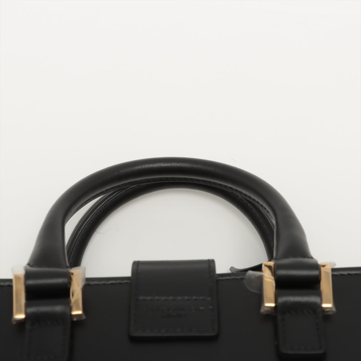 Paris Baby Cabas Leather 2-way Black