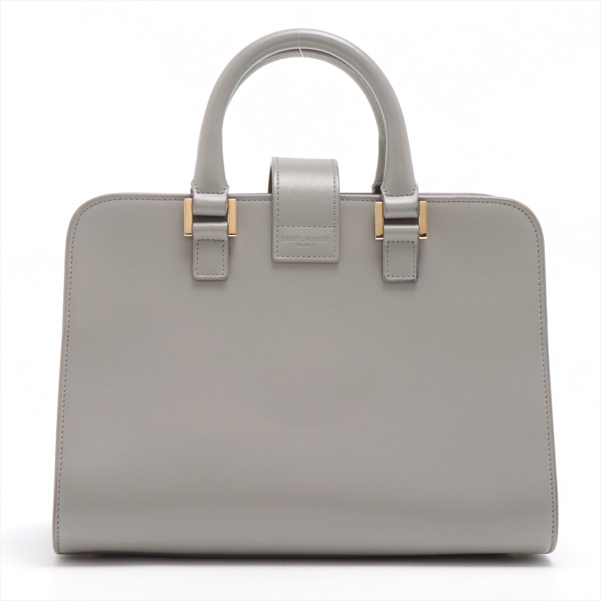Paris Baby Cabas Leather 2-way Grey