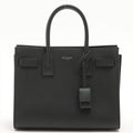 Paris Baby Sac de Jour in Black Leather 2-way