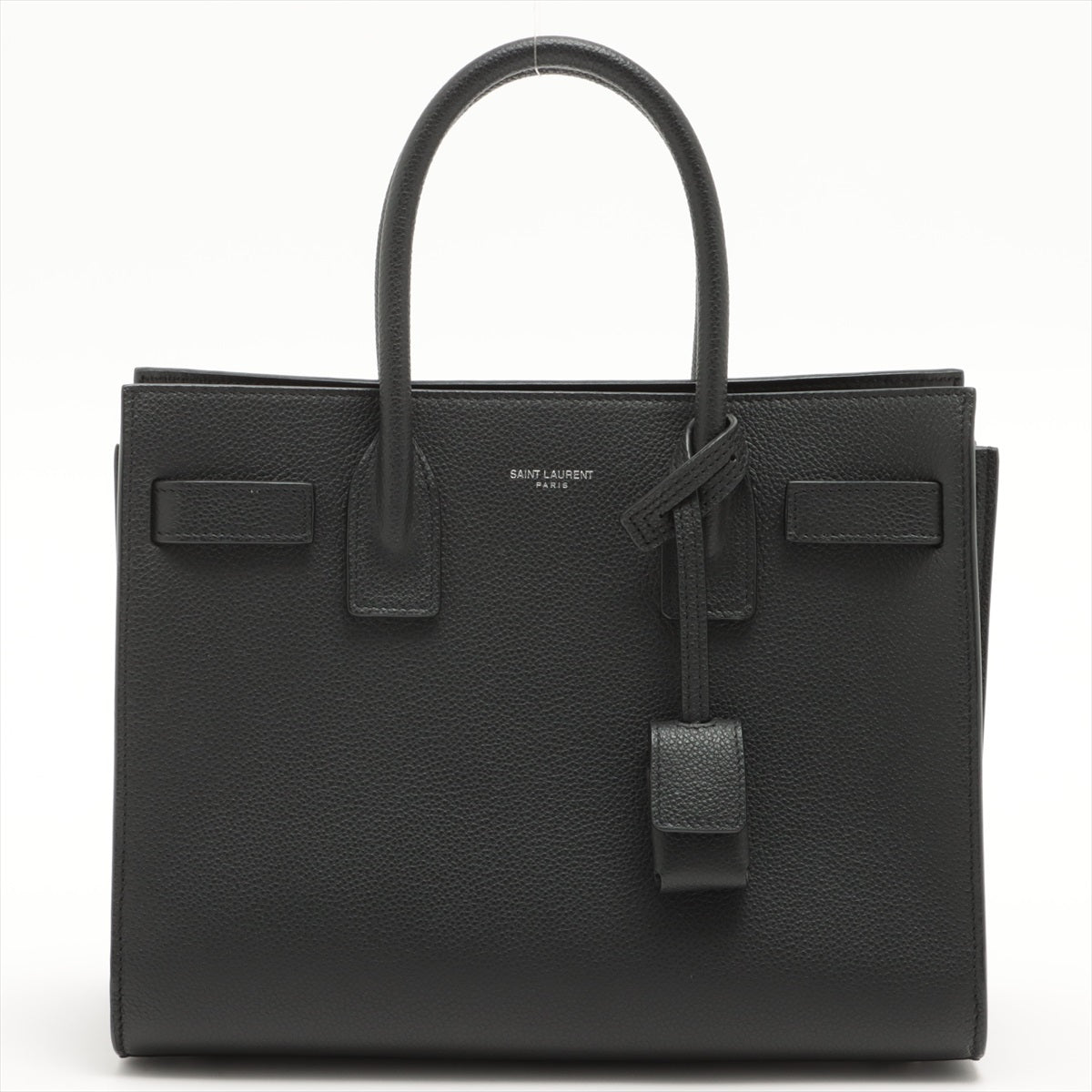 Paris Baby Sac de Jour in Black Leather 2-way