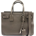 Sac de Jour Tote Baby in Grey Leather