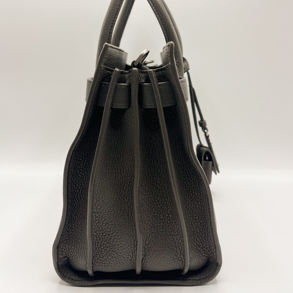 Sac de Jour Tote Baby in Grey Leather