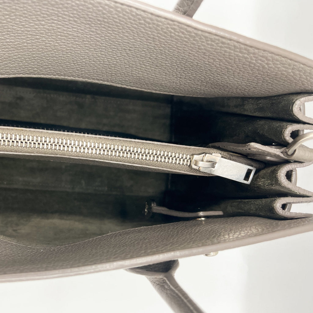 Sac de Jour Tote Baby in Grey Leather