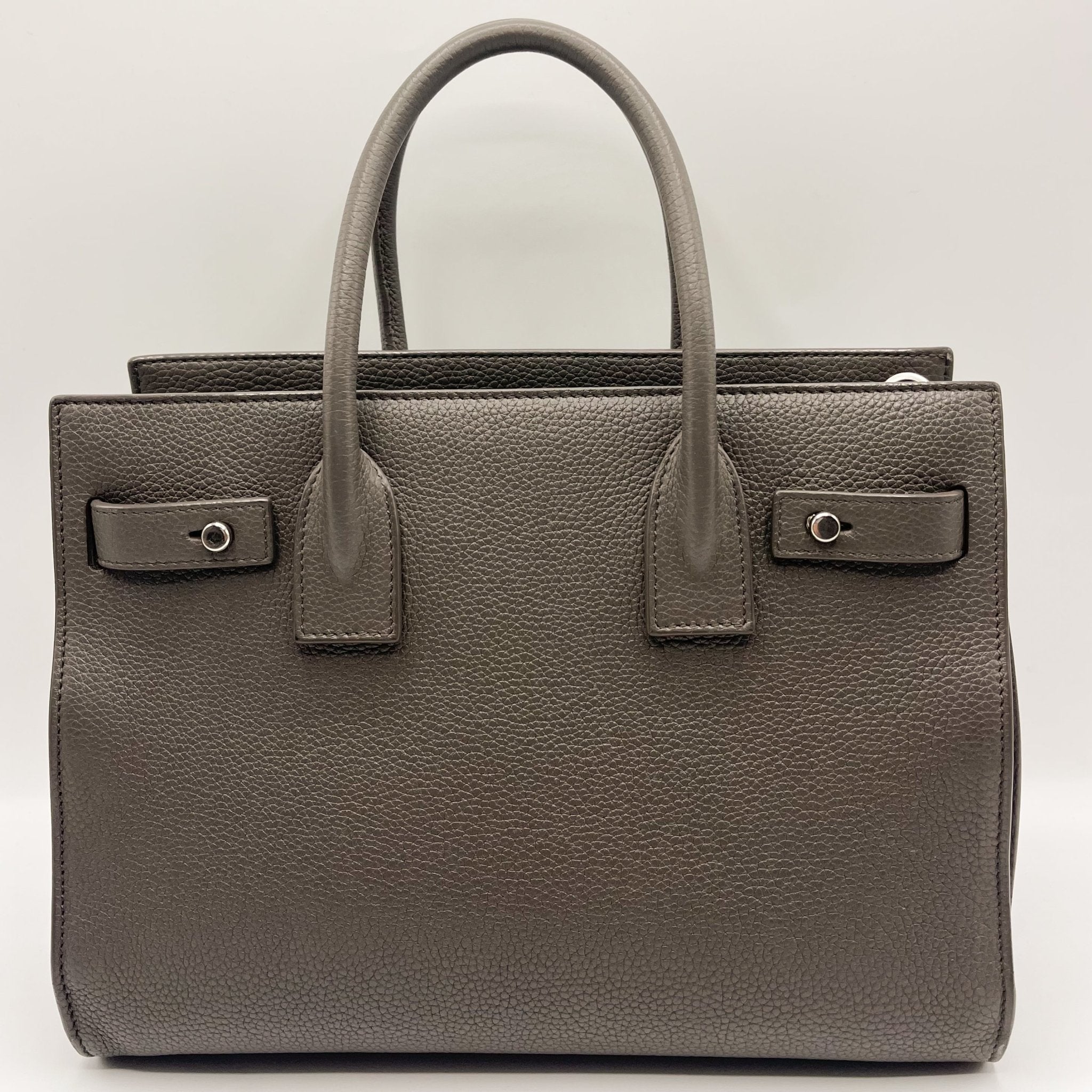 Sac de Jour Tote Baby in Grey Leather