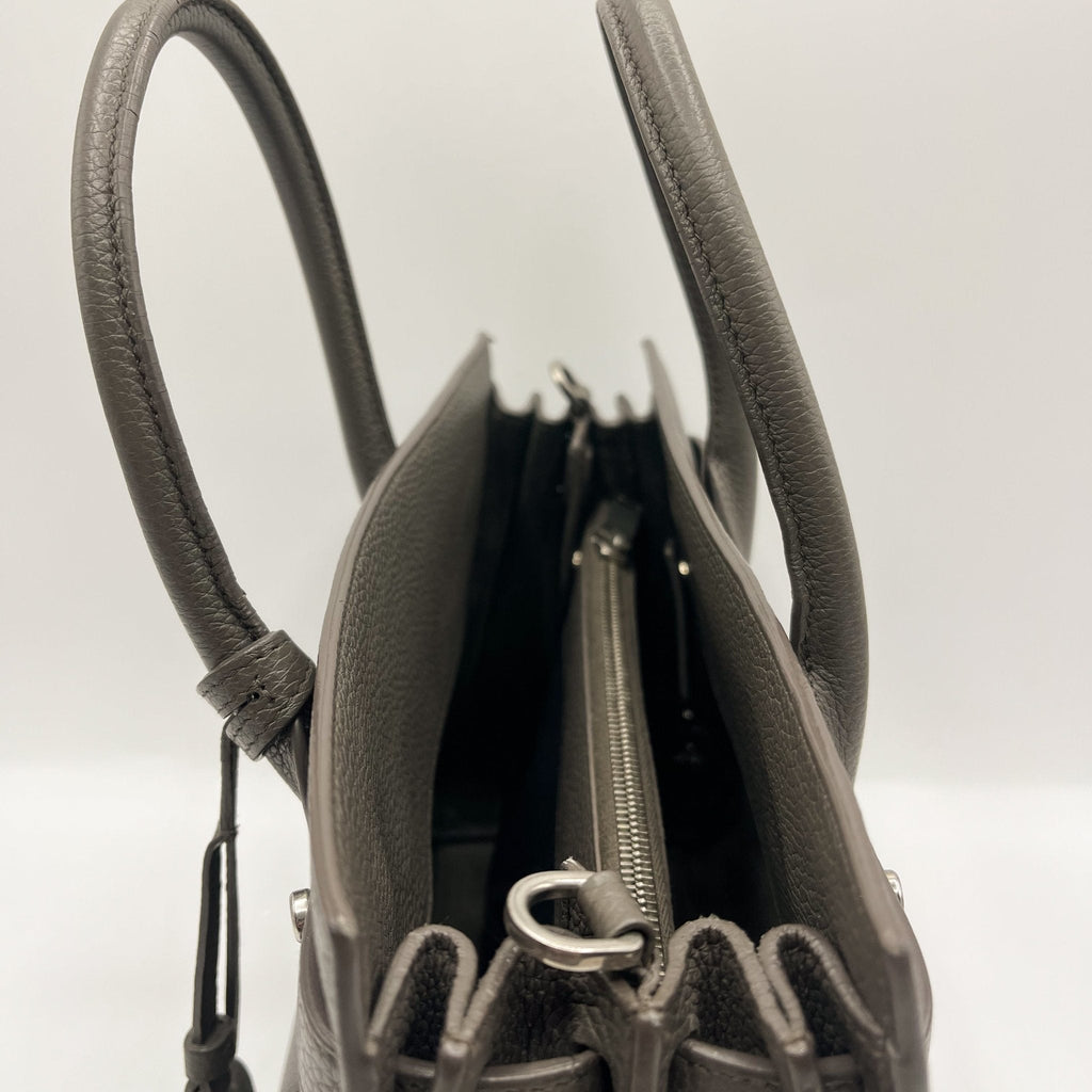 Sac de Jour Tote Baby in Grey Leather