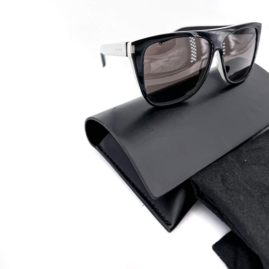 Sunglasses black and white