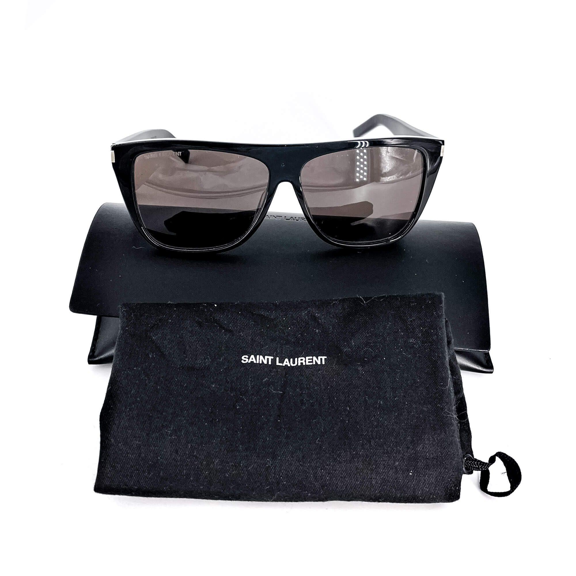Sunglasses black and white