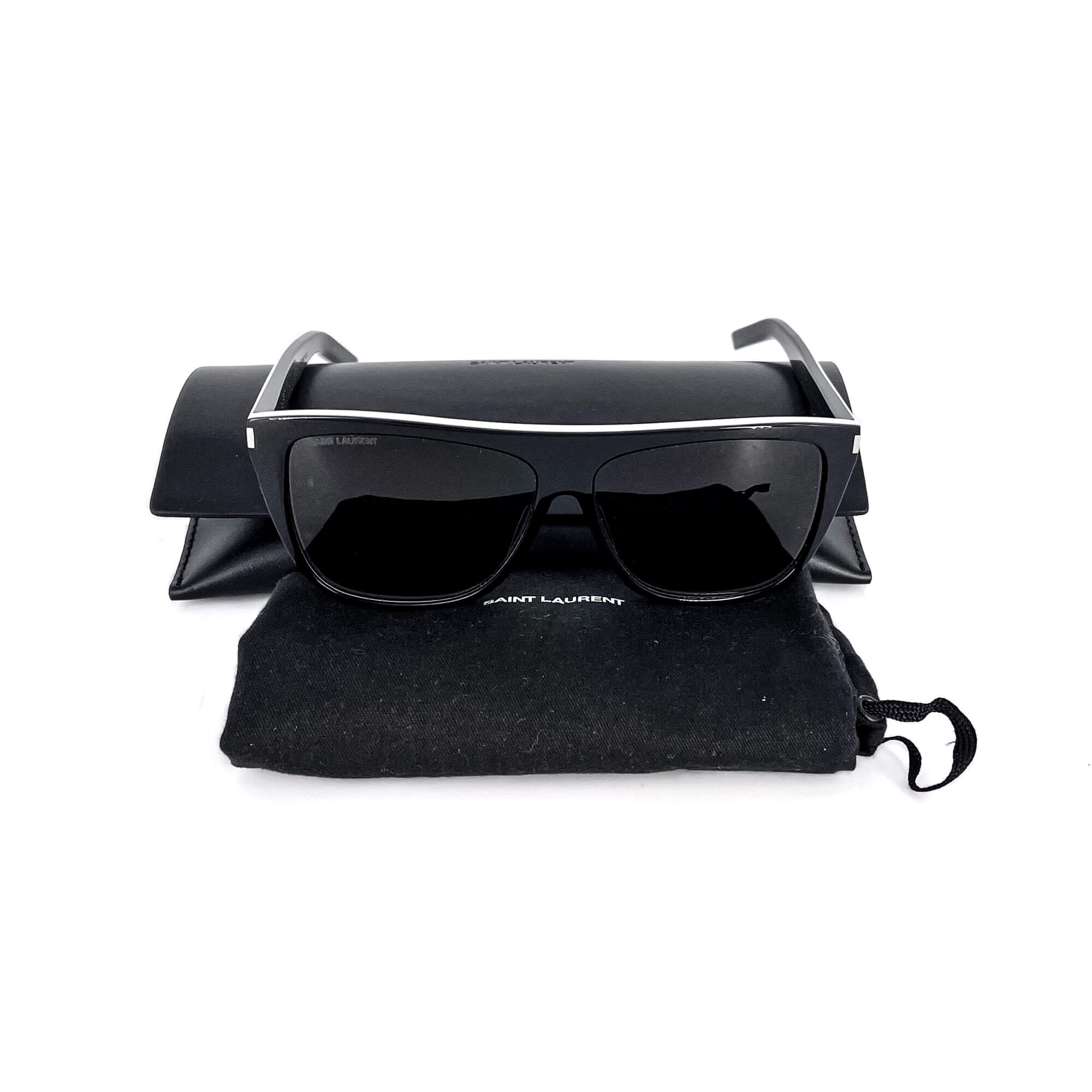 Sunglasses black and white