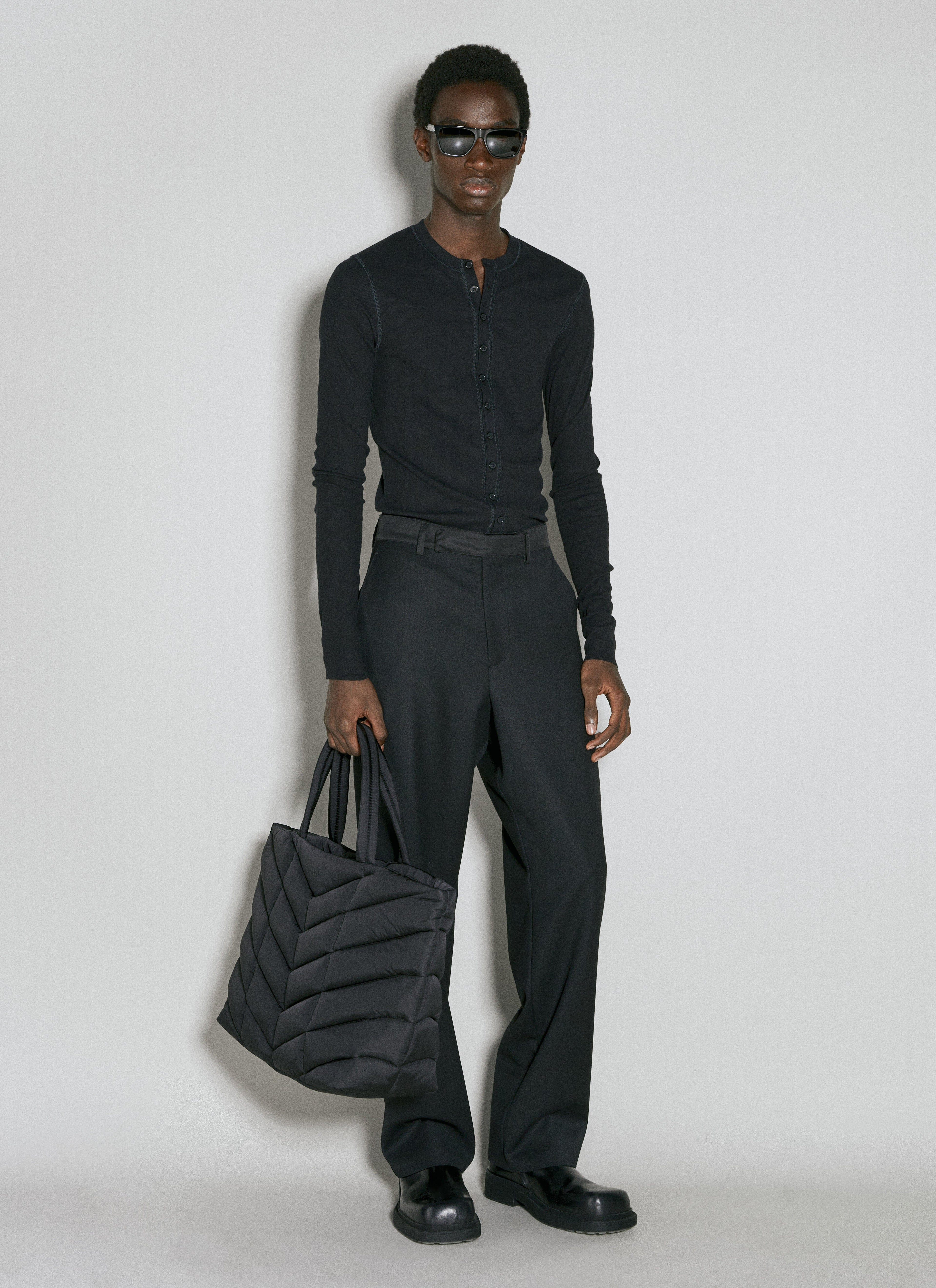 Saint Laurent Men Puffer Tote Bag