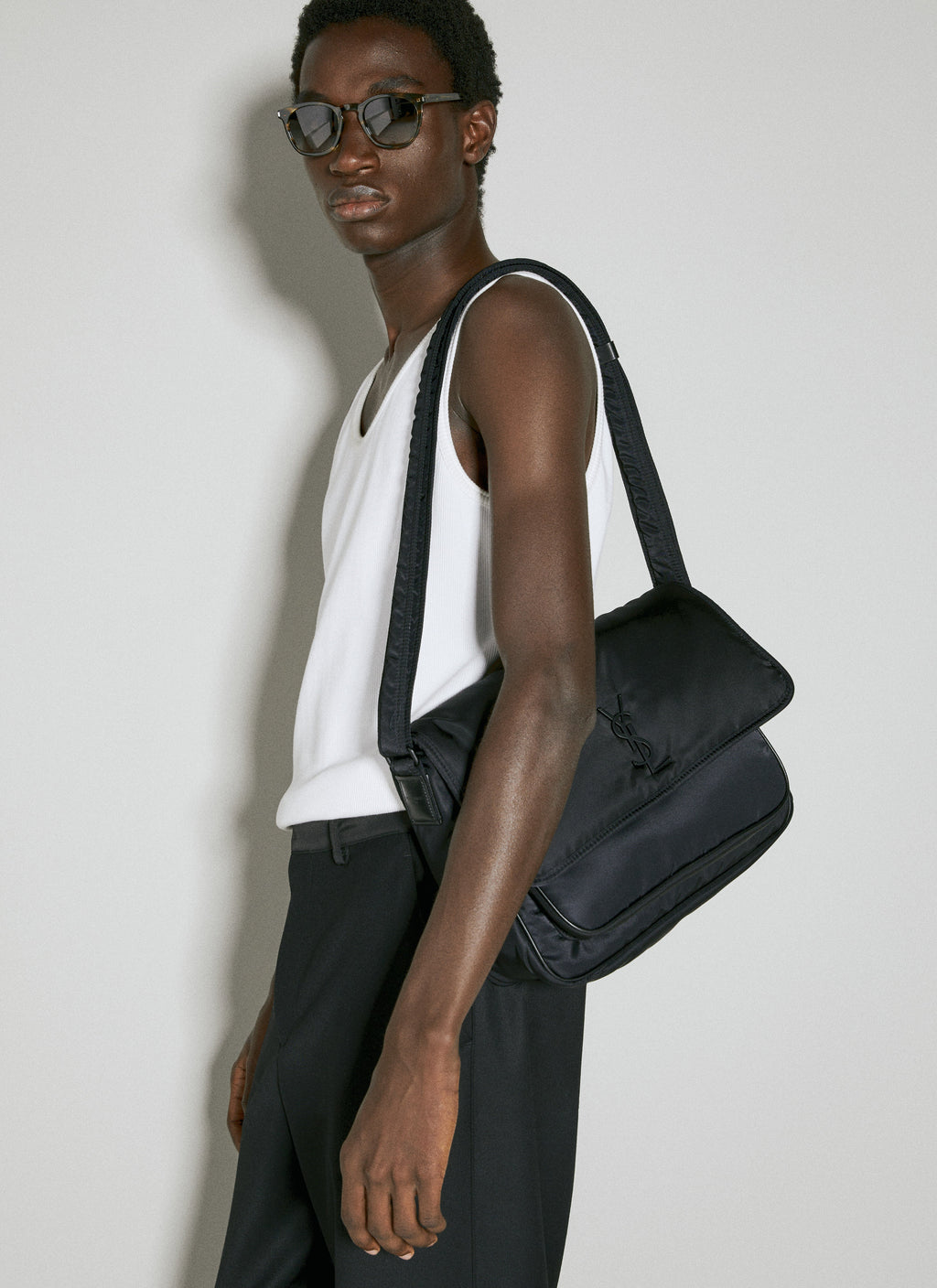 Saint Laurent Men Niki Messenger Crossboby Bag
