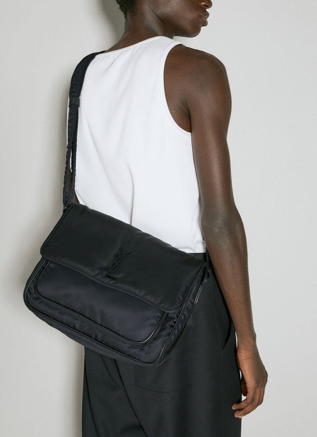 Saint Laurent Men Niki Messenger Crossboby Bag