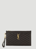 Saint Laurent Women Cassandre MatelassÃƒÆ’Ã‚Â© Large Pouch