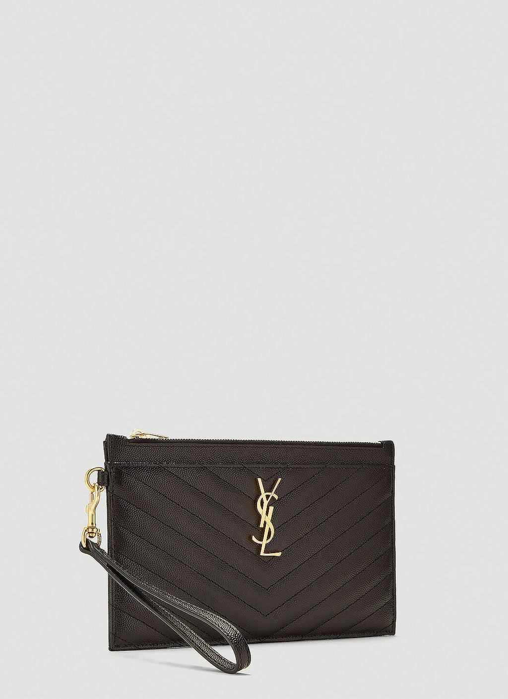 Saint Laurent Women Cassandre MatelassÃƒÆ’Ã‚Â© Large Pouch