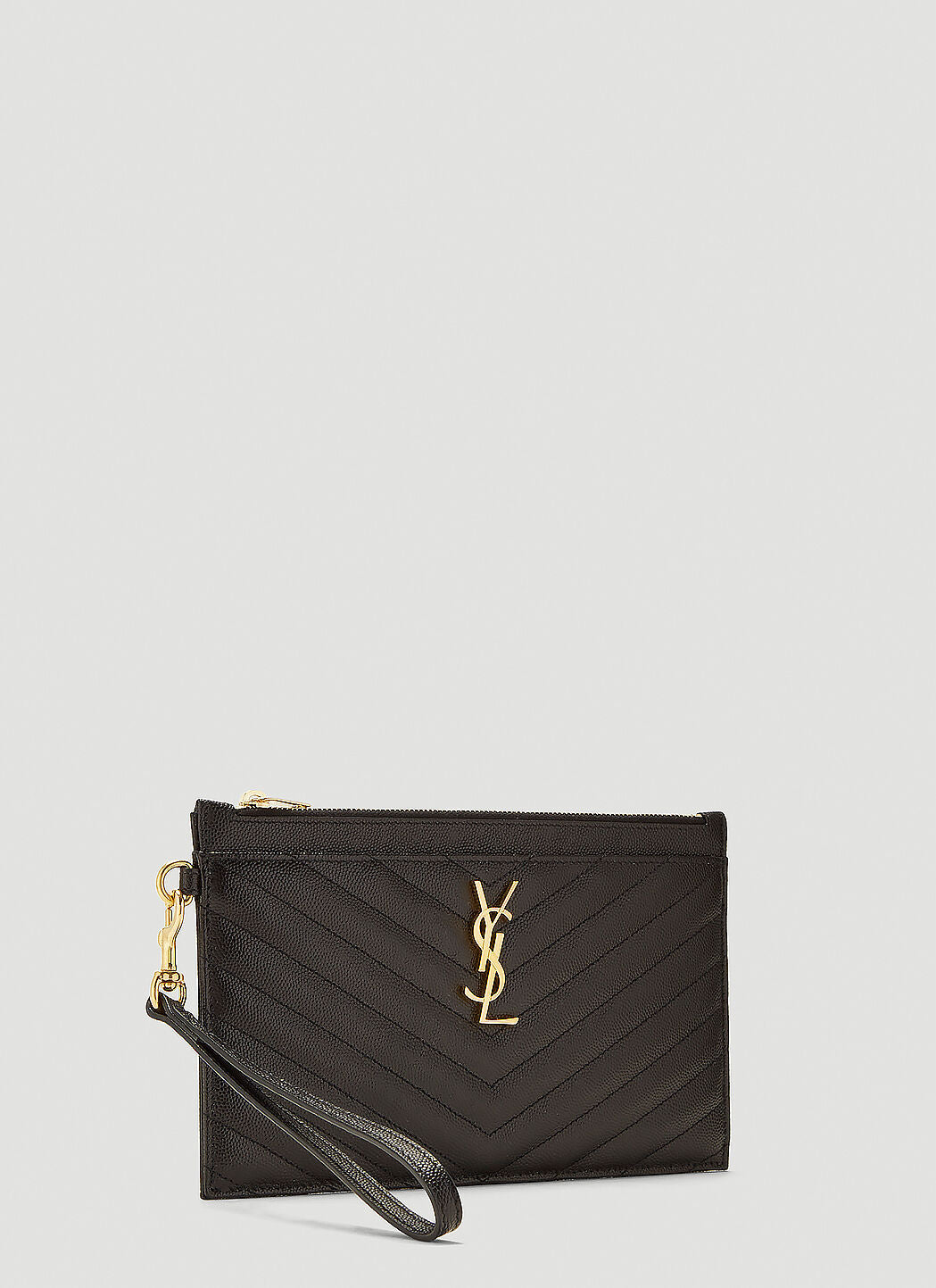 Saint Laurent Women Cassandre MatelassÃƒÆ’Ã‚Â© Large Pouch