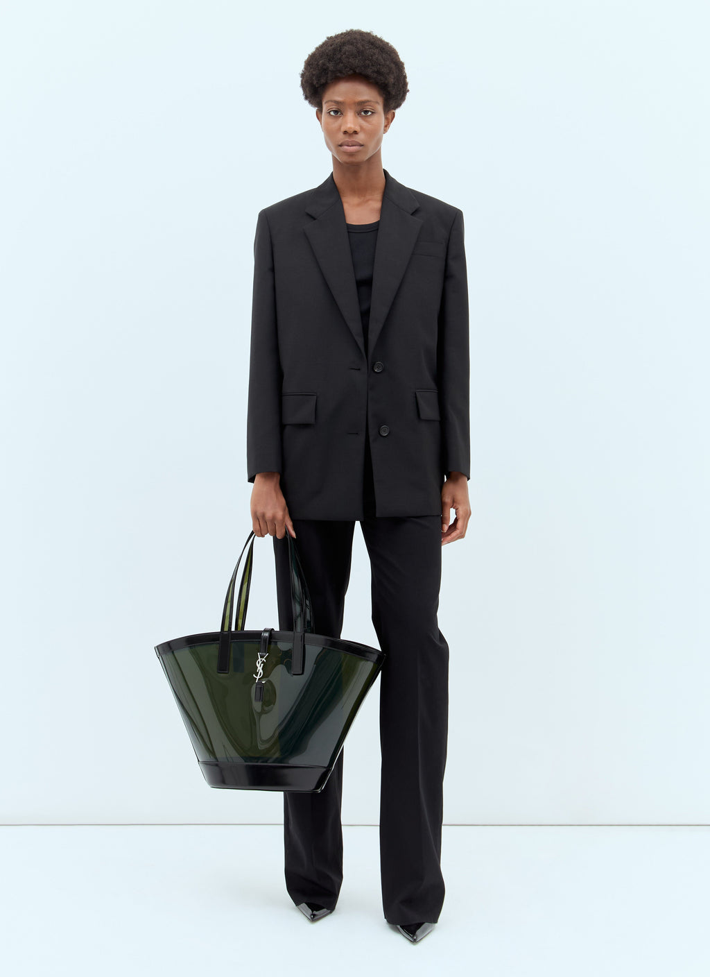 Saint Laurent Women Medium Panier Tote Bag