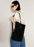 Saint Laurent Women Raffia Bucket Bag