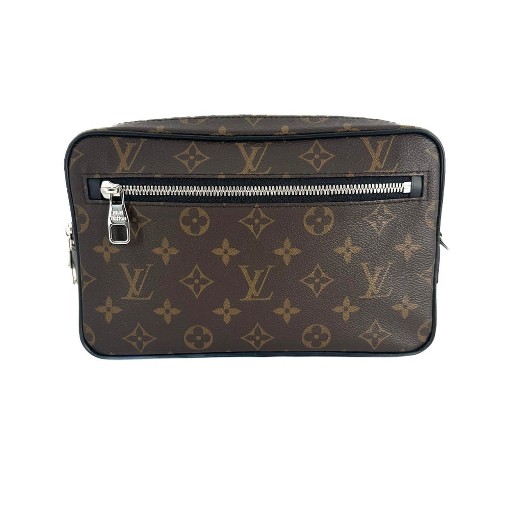 Louis Vuitton Monogram Macassar Kasai Clutch