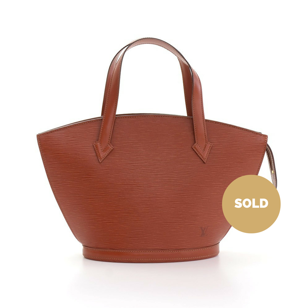 Louis Vuitto Saint Jacques PM Epi Leather Handbag