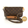 Louis Vuitto Monogram Canvas Pochette Accessoires Evening Bag