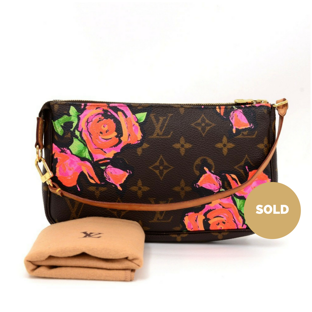 Louis Vuitto Pochette Accessoires Evening Bag - Stephen Sprouse Limited Edition