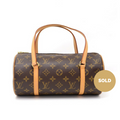 Louis Vuitto Papillon 27 Monogram Canvas Handbag