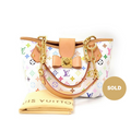 Louis Vuitto Annie MM Multicolore Monogram Canvas Handbag