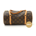 Louis Vuitto Papillon 27 Monogram Canvas Handbag