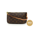Louis Vuitto Pochette Accessories Monogram Canvas Evening Bag
