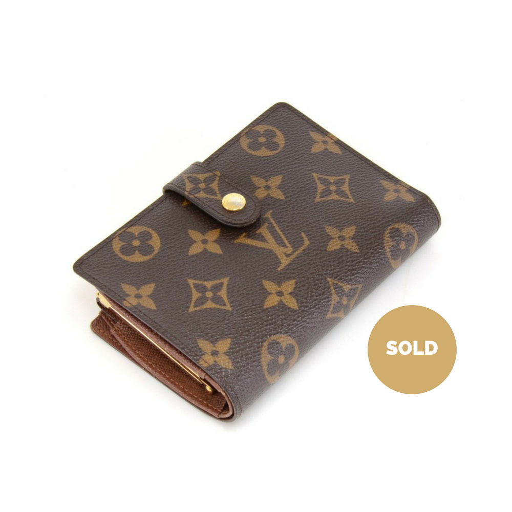 Louis Vuitto Porte Monnaie Billets Viennois Monogram Canvas Bifold Wallet