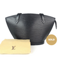 Louis Vuitto Saint Jacques GM Epi Leather Shoulder Bag