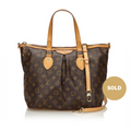 Louis Vuitto Palermo PM Monogram Canvas Handbag with Strap