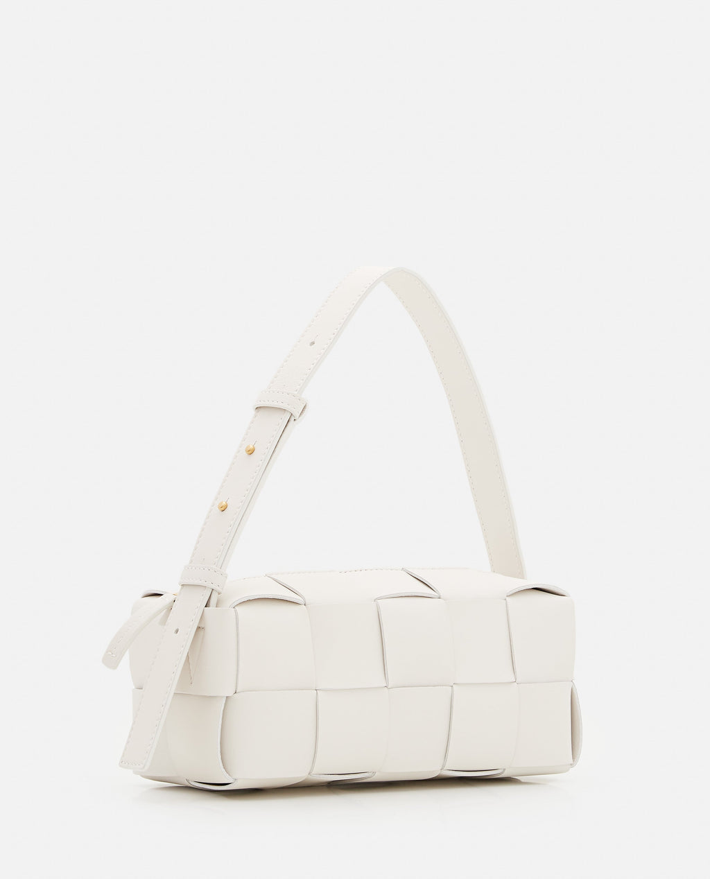 Bottega Veneta Women Small Brick Cassette Leather Shoulder Bag