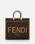 Fendi Women Fendi Sunshine Jacquard Tote Bag