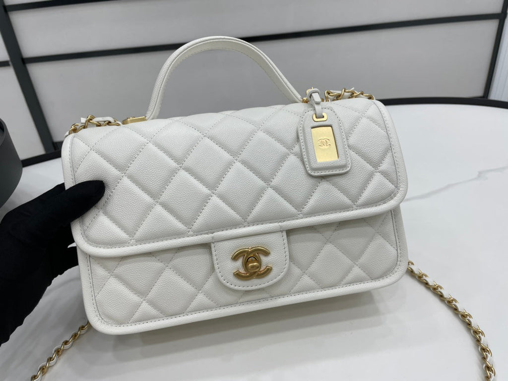 CHL AS3653 22K Bag White For Women, Women’s Bags 9.8in/25cm