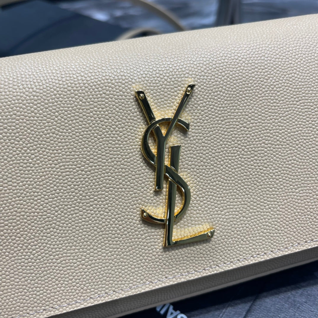 YSSL Kate Belt Bag Grey For Women, Women’s Bags 7in/18cm YSL