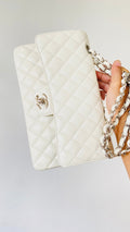 CHLSmall Classic Handbag White For Women Bags 9.1in/23cm