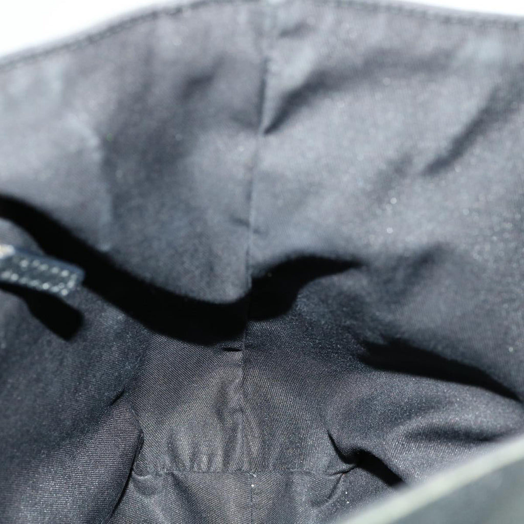 GUCCI GG Canvas Abbey Hand Bag Black tb089