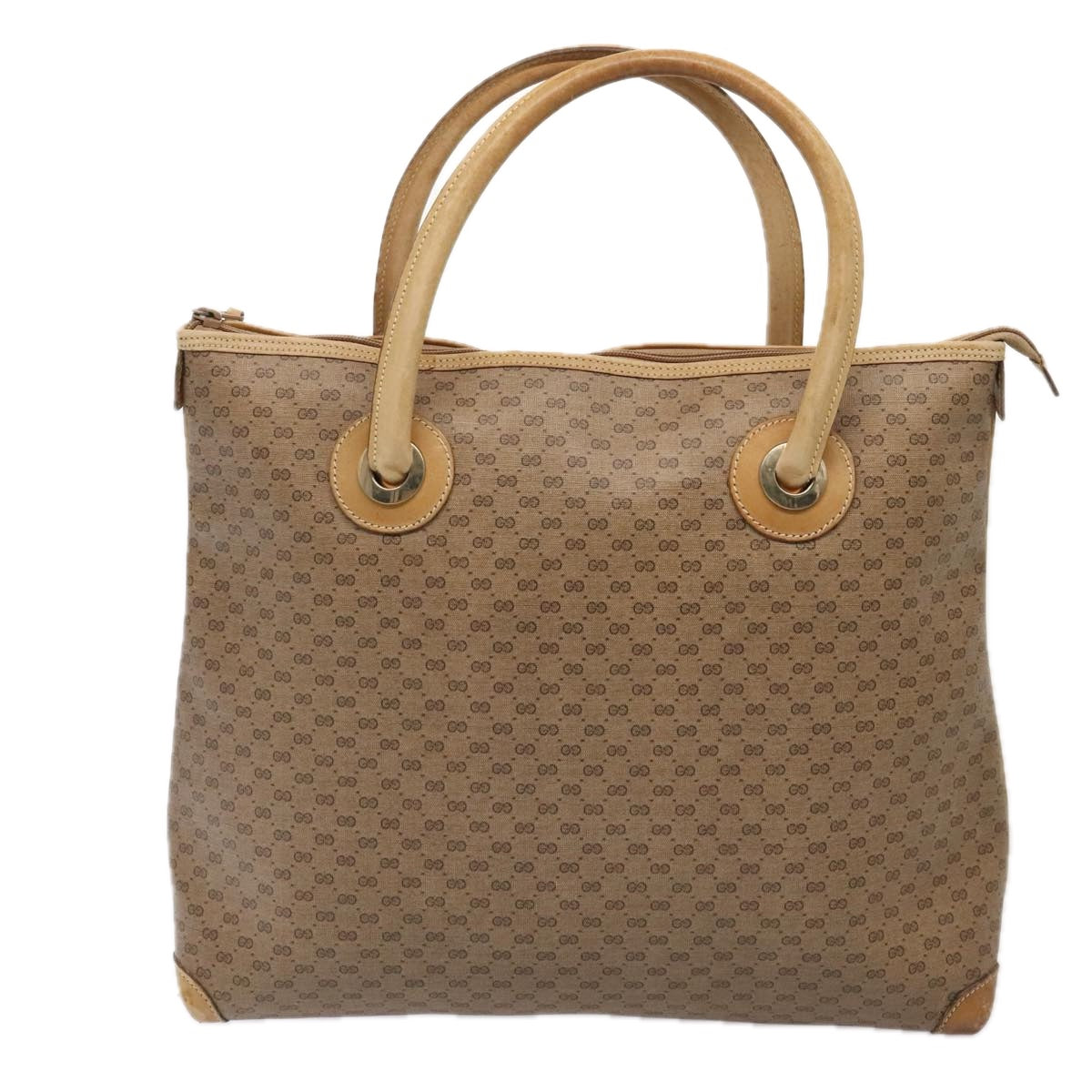 GUCCI GG Canvas MicroGG Canvas Tote Bag 2Set Beige tb1127
