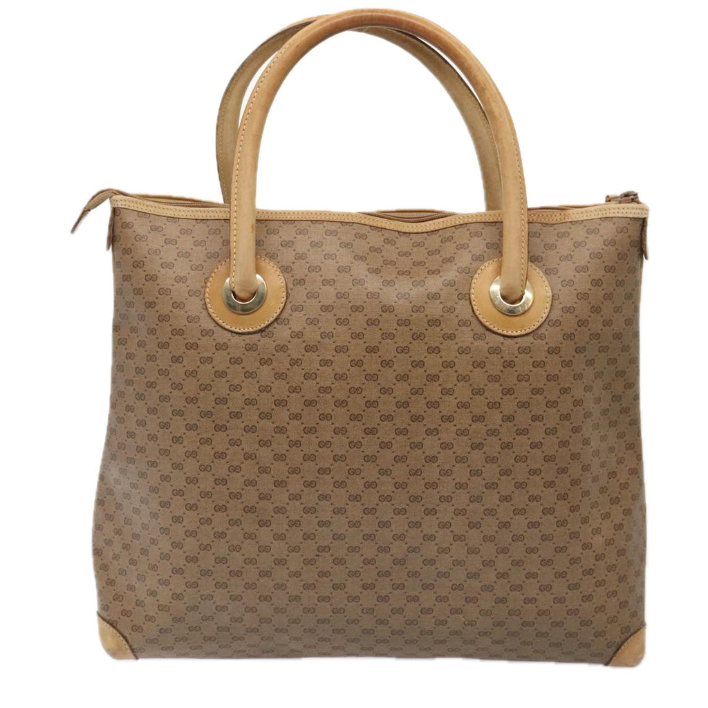 GUCCI GG Canvas MicroGG Canvas Tote Bag 2Set Beige tb1127