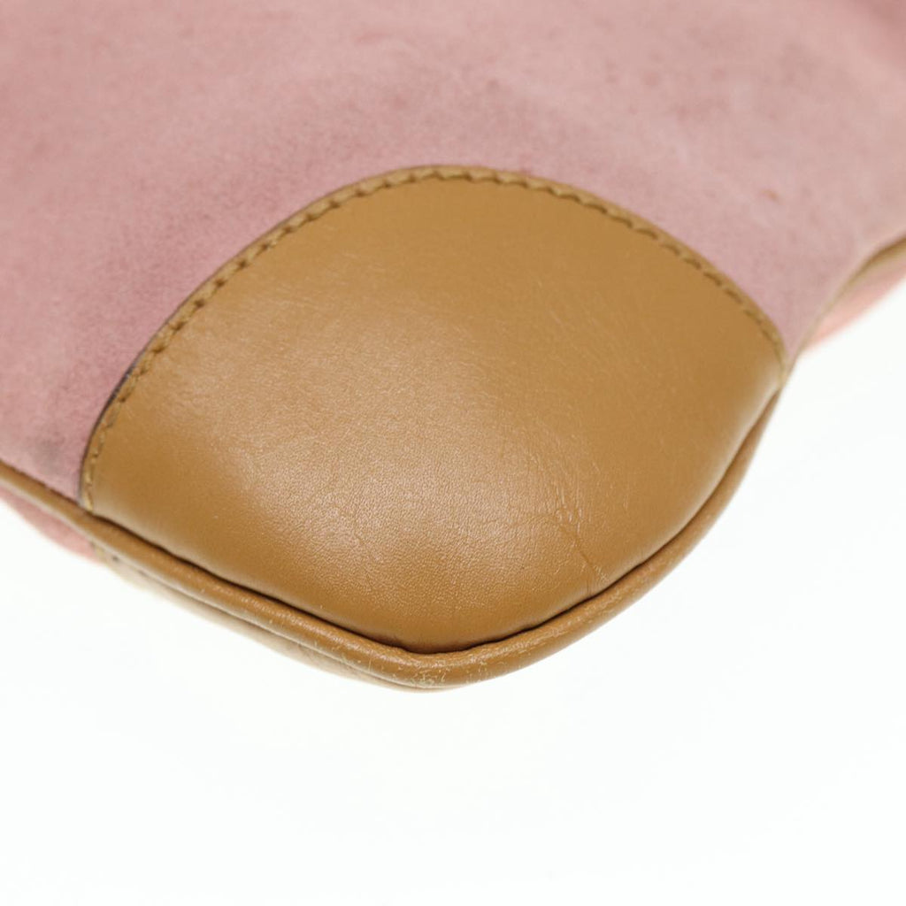 GUCCI Bamboo Jackie Shoulder Bag Suede Pink Gold 001 4096 2684 tb1177