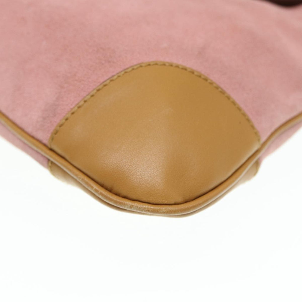 GUCCI Bamboo Jackie Shoulder Bag Suede Pink Gold 001 4096 2684 tb1177