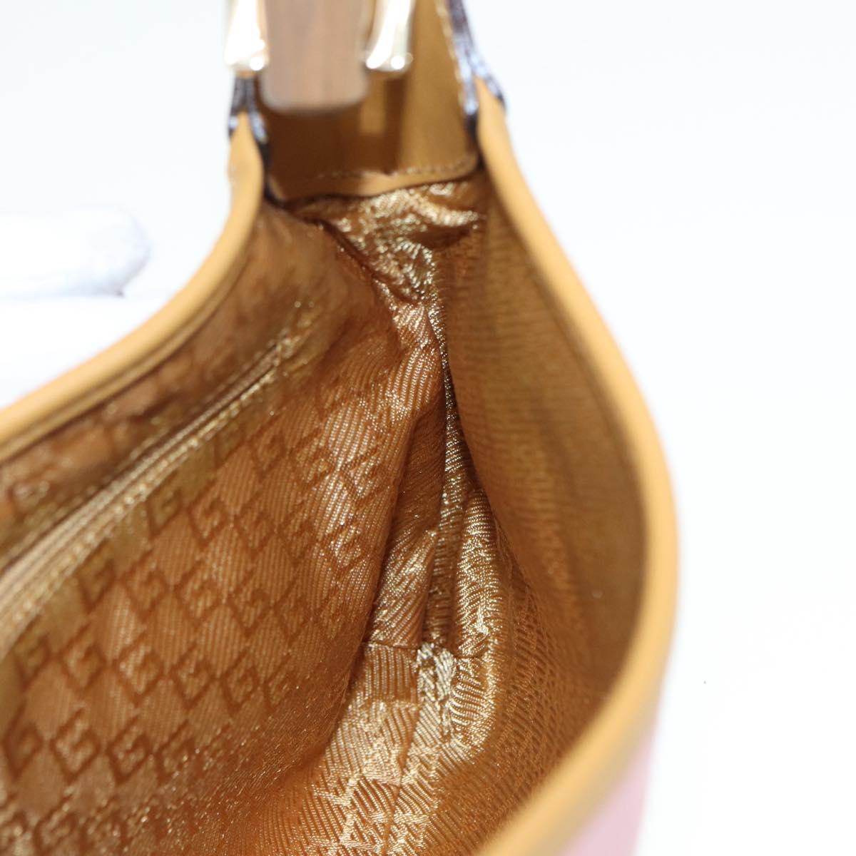 GUCCI Bamboo Jackie Shoulder Bag Suede Pink Gold 001 4096 2684 tb1177