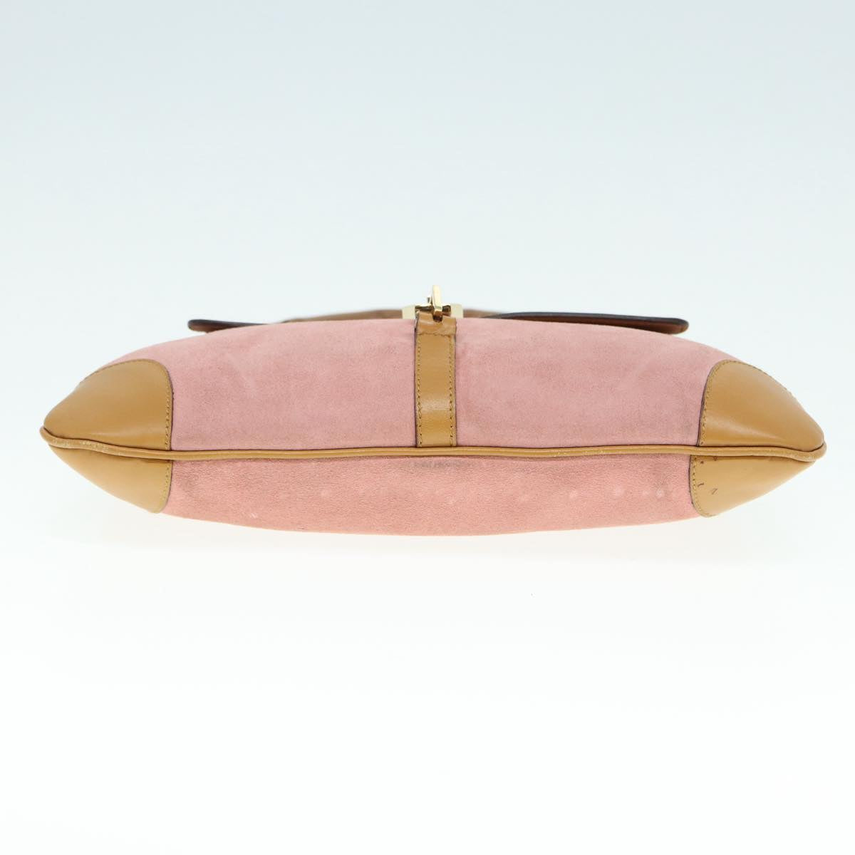 GUCCI Bamboo Jackie Shoulder Bag Suede Pink Gold 001 4096 2684 tb1177
